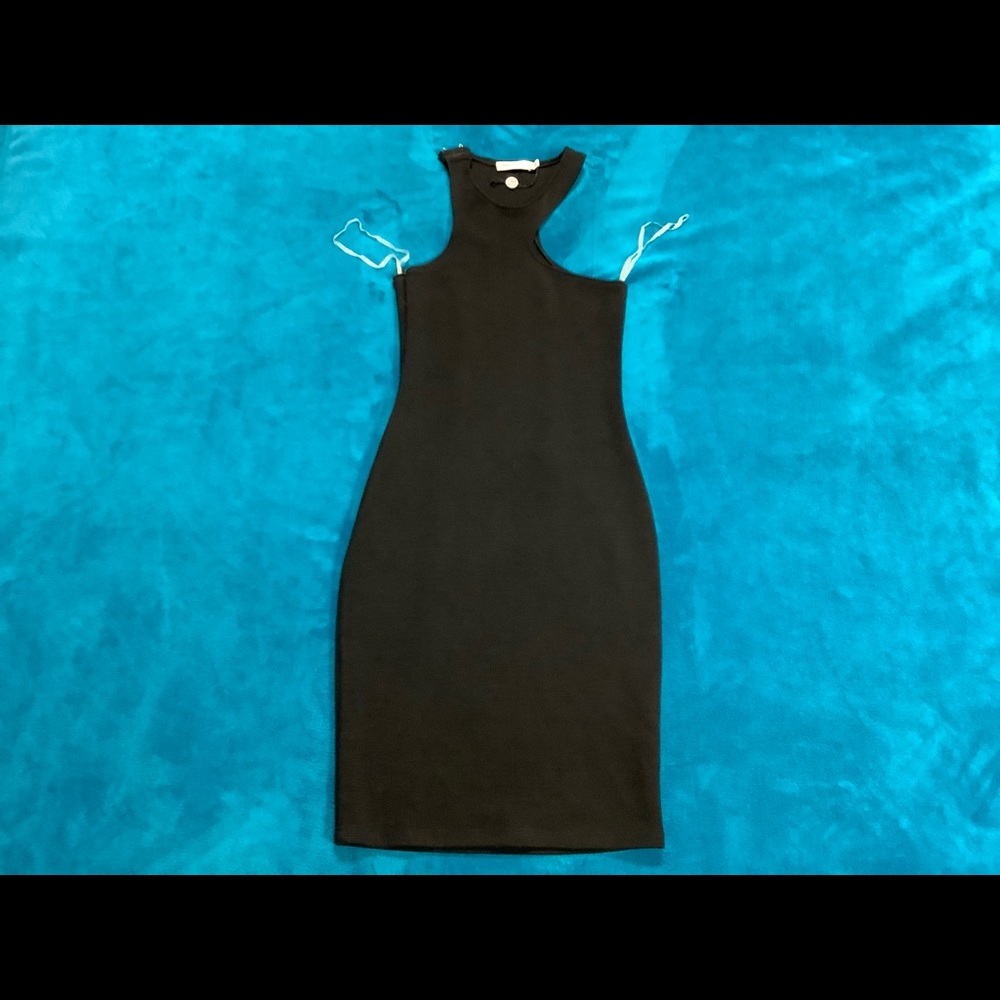 Gomez Gracia asymmetric sleeveless dress new